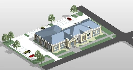 Architectural BIM 3D Modeling.